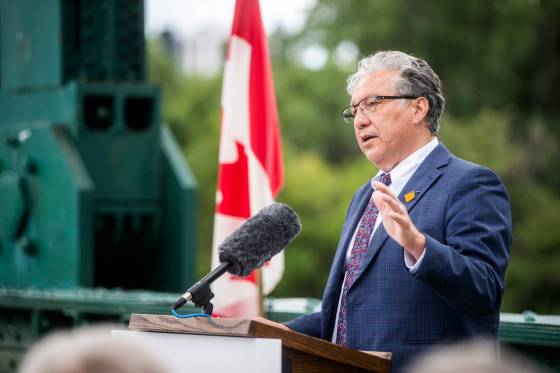 'It's misinformation, it's disinformation and flat-out conspiracy theories,' says MP Dan Vandal, minister responsible for the PrairiesCan economic development agency. (Mikaela MacKenzie / Winnipeg Free Press files)
