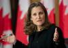 Adrian Wyld/THE CANADIAN PRESS
                                Deputy Prime Minister Chrystia Freeland was the target of an unprovoked verbal attack during a visit to city hall in Grande Prairie, Alta.