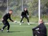 JESSICA LEE / WINNIPEG FREE PRESS
                                Valour FC goalkeeper Jonathan Sirois prepares to face a shot Tuesday during practice.