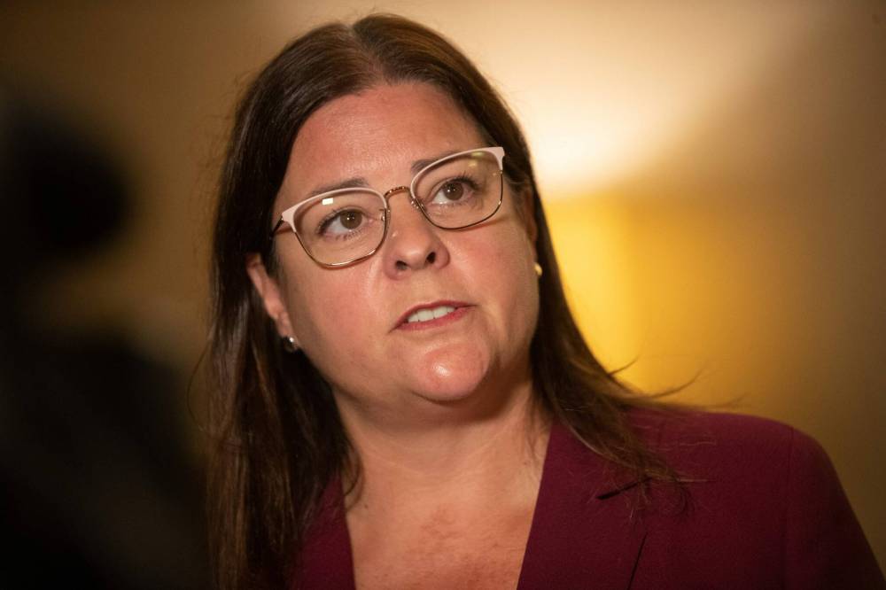 DANIEL CRUMP / WINNIPEG FREE PRESS FILES
Premier Heather Stefanson announced the money would be sent to the Manitoba Council for International Co-operation, which administers emergency aid from Manitobans.