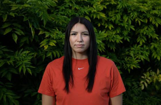 Tréchelle Bunn launched the Sept. 30 Reconciliation Run after being moved and inspired by her earlier event, a similar walk on July 1, 2021 that drew 70 participants. (Jessica Lee / Winnipeg Free Press)