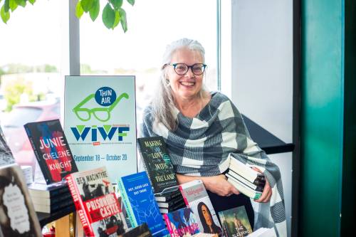 MIKAELA MACKENZIE / WINNIPEG FREE PRESS
                                Charlene Diehl has been at the helm of Thin Air: Winnipeg International Writers Festival for 20 years.