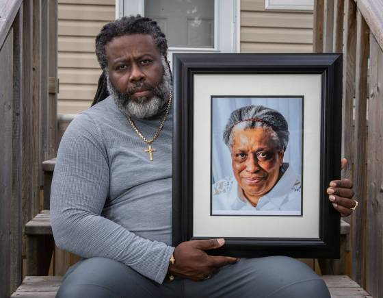 When his mom's health took a turn for the worse, Sean Sam says her long-time employer denied her employment benefits routinely provided to younger employees. (Jessica Lee / Winnipeg Free Press)