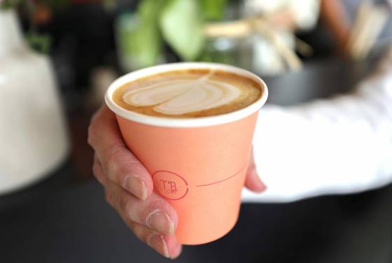 When the latest shop from Thom Bargen Coffee Roasters opened on Corydon, customers flocked, with 550 beverages purchased. (Ruth Bonneville / Winnipeg Free Press files)