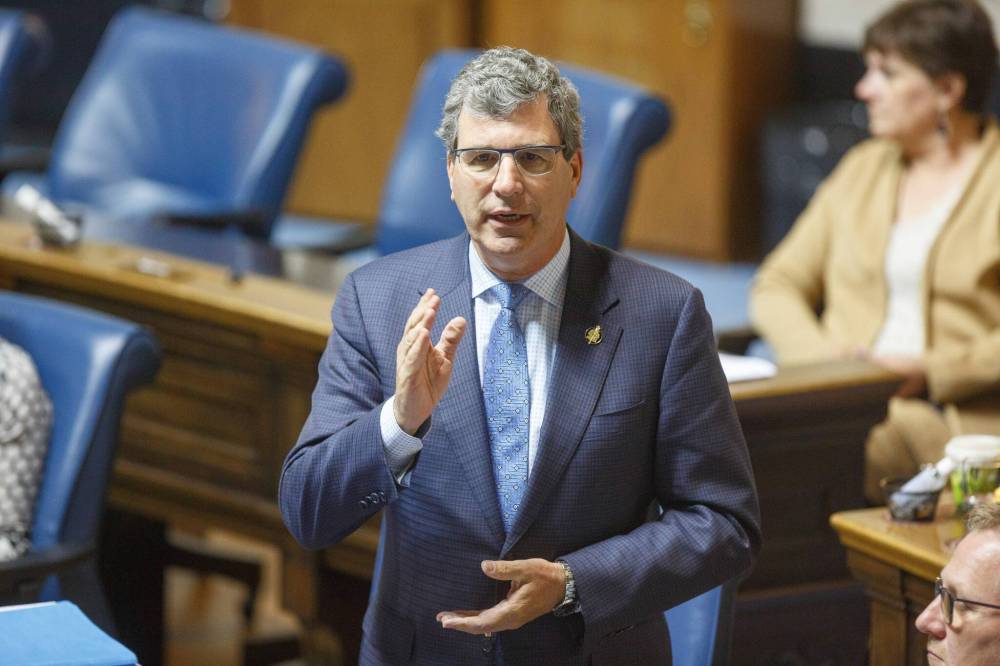 MIKE DEAL / FREE PRESS FILES
“There certainly is disagreement among everyone we’re consulting with about what the details should be,” Labour Minister Reg Helwer told reporters after question period Thursday.