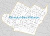 CITY OF WINNIPEG Elmwood-East Kildonan ward boundary map.