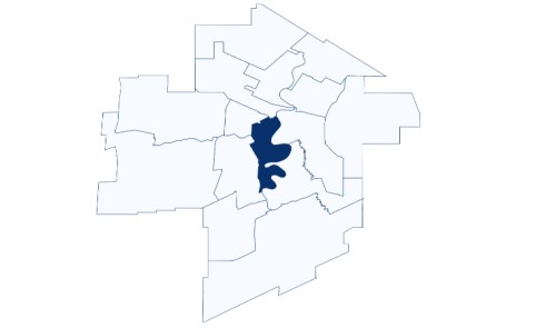 WINNIPEG FREE PRESS
Fort Rouge - East Fort Garry ward boundary map.