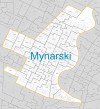 CITY OF WINNIPEG
Mynarski ward boundary map.