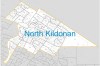 CITY OF WINNIPEG North Kildonan ward boundary map.