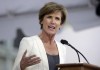 FILE - Former U.S. Deputy Attorney General Sally Yates speaks at Harvard University, in Cambridge, Mass., May 24, 2017. An independent investigation into the scandals that erupted in the National Women's Soccer League last season showed that emotional abuse and sexual misconduct was systemic in the sport, impacting multiple teams, coaches and players. “Abuse in the NWSL is rooted in a deeper culture in women’s soccer, beginning in youth leagues, that normalizes verbally abusive coaching and blurs boundaries between coaches and players,” former Acting U.S. Attorney General Sally Yates wrote in her report for U.S. Soccer, which was released on Monday, Oct. 3, 2022. (AP Photo/Steven Senne, File)