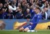 Chelsea's Kai Havertz celebrates after scoring his side's opening goal during the English Premier League soccer match between Chelsea and Wolverhampton Wanderers at the Stamford Bridge Stadium in London, Saturday, Oct. 8, 2022. (AP Photo/David Cliff)
