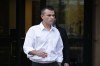 FILE - Igor Danchenko leaves the Albert V. Bryan United States Courthouse in Alexandria, Va., Nov. 4, 2021. Danchenko, a think tank analyst who played a major role in the creation of a flawed report about former President Donald Trump, is scheduled to go on trial Tuesday, Oct. 11, 2022, for lying to the FBI about how he developed information that went into what is now infamously known as the “Steele dossier.” (AP Photo/Manuel Balce Ceneta, File)