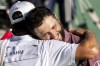 Jon Rahm, of Spain, celebrates after winning the Spanish Open golf tournament at Club de Campo Villa in Madrid, Spain, Sunday, Oct. 9, 2022. (AP Photo/Manu Fernandez)