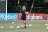 Canada soccer coach Emma Humphries is shown in an April, 28, 2022 handout photo taken in San Cristobal, Dominican Republic. Two former champions await Canada at the FIFA U-17 Women's World Cup in India, with 2012 winner France first up Wednesday. The young Canadians then take on 2014 champion Japan on Saturday, also in Goa, before wrapping up Group D play Oct. 18 against Tanzania in Navi Mumbai. THE CANADIAN PRESS/HO-Canada Soccer-Audrey Magny **MANDATORY CREDIT** 

Coach Emma Humphries