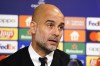 Manchester Citys head coach Pep Guardiola speaks during a press conference in Copenhagen, Denmark, Monday Oct. 10, 2022, ahead of the Champions League match against Copenhagen on Tuesday. (Liselotte Sabroe/Ritzau Scanpix via AP)