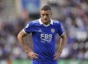 Leicester City's Jamie Vardy looks on during the Premier League match between Leicester City and Crystal Palace at the King Power Stadium in Leicester, Britain, Saturday Oct. 15, 2022. (Tim Goode/PA via AP)