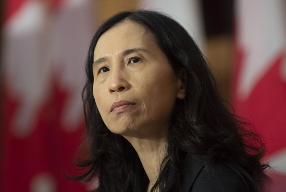 Chief Public Health Officer Theresa Tam listens to a question during a news conference Tuesday January 5, 2021 in Ottawa. Canada's chief public health officer says she is preparing for