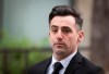 Canadian musician Jacob Hoggard arrives at the Toronto courthouse for sentencing after being found guilty earlier this year of sexually assaulting an Ottawa woman, on Thursday, October 20, 2022. THE CANADIAN PRESS/ Tijana Martin