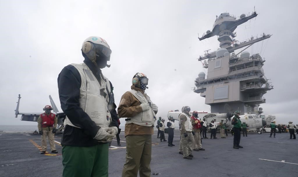 First deployment for American aircraft carrier includes visit to