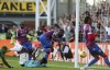 Crystal Palace's Odsonne Edouard scores his side's first goal of the game, during the English Premier League soccer match between Crystal Palace and Southampton, at Selhurst Park, London, Saturday, Oct. 29, 2022. (Kieran Cleeves/PA via AP)