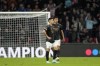 Arsenal's players are dejected at the end of the Europa League group A soccer match between PSV and Arsenal at the Philips stadium in Eindhoven, Netherlands, Thursday, Oct. 27, 2022. (AP Photo/Peter Dejong)