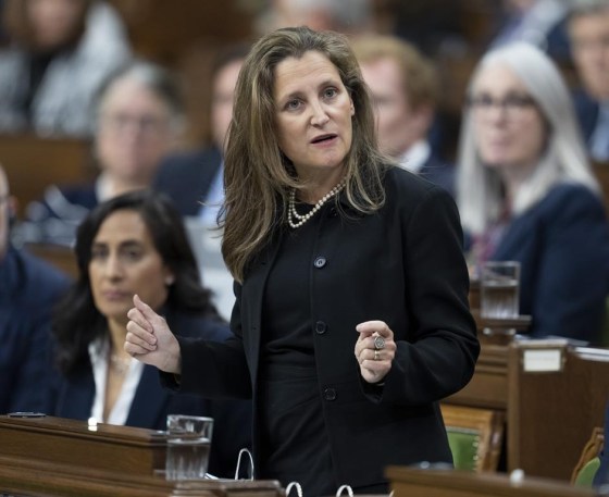Finance Minister Chrystia Freeland (Adrian Wyld / The Canadian Press files)