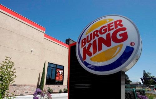 Restaurant Brands International Inc. reported a third-quarter profit of US$530 million, up from US$329 million in the same quarter last year as its revenue rose 15 per cent. This April 25, 2019, file photo shows a Burger King in Redwood City, Calif.&nbsp; THE CANADIAN PRESS-AP/Jeff Chiu