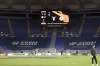 FILE - Empty stands are seen ahead of an Europa League group E soccer match between Lazio and Celtic, in Rome's Olympic Stadium, Thursday, Nov. 7, 2019. The Italian government’s new sports minister Andrea Abodi has signed a required letter to UEFA supporting Italy’s bid to host the 2032 European Championships, said a statement released by the Italian soccer federation on Monday, Nov. 7, 2022. (AP Photo/Gregorio Borgia, File)