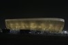 A general view of the Lusail Stadium in Lusail, Qatar, Friday, Oct. 21, 2022. (AP Photo/Hussein Sayed)