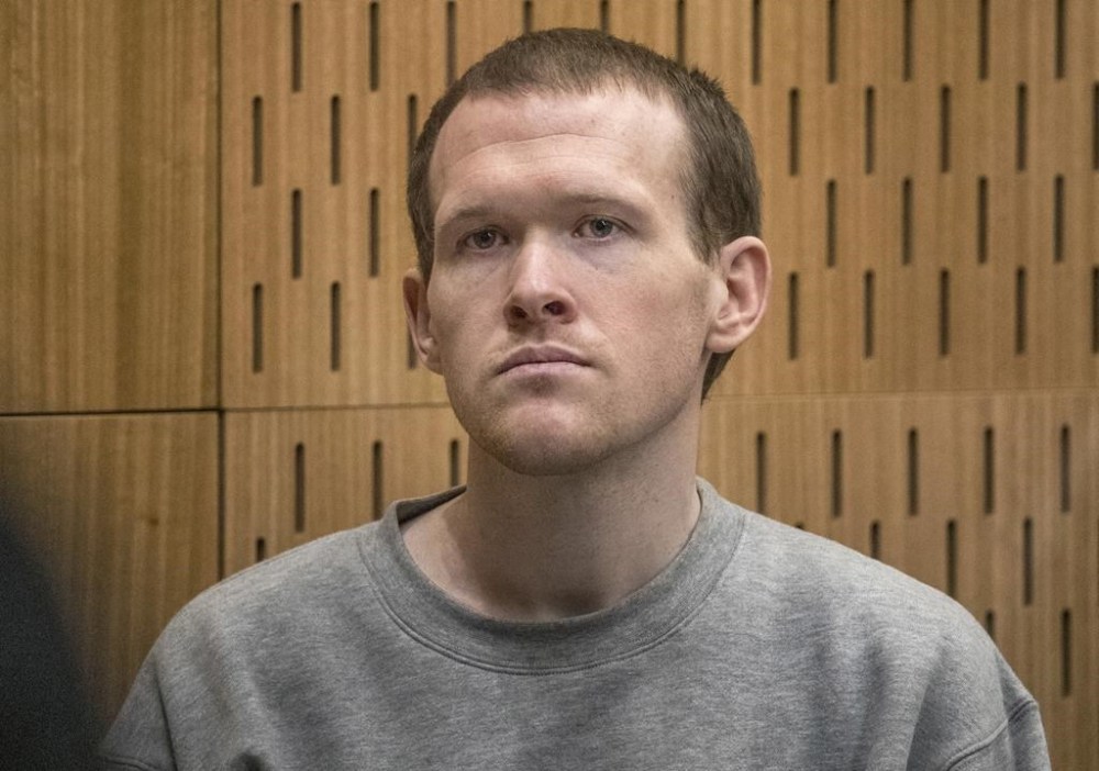 FILE - Australian Brenton Harrison Tarrant, 29, sits in the dock on the final day of his sentencing hearing at the Christchurch High Court after pleading guilty to 51 counts of murder, 40 counts of attempted murder and one count of terrorism in Christchurch, New Zealand, Aug. 27, 2020. New Zealand's Court of Appeal confirmed Tuesday, Nov. 8, 2022, that Tarrant had filed the appeal last week. The court said a hearing date has yet to be set. (John Kirk-Anderson/Pool Photo via AP, File)