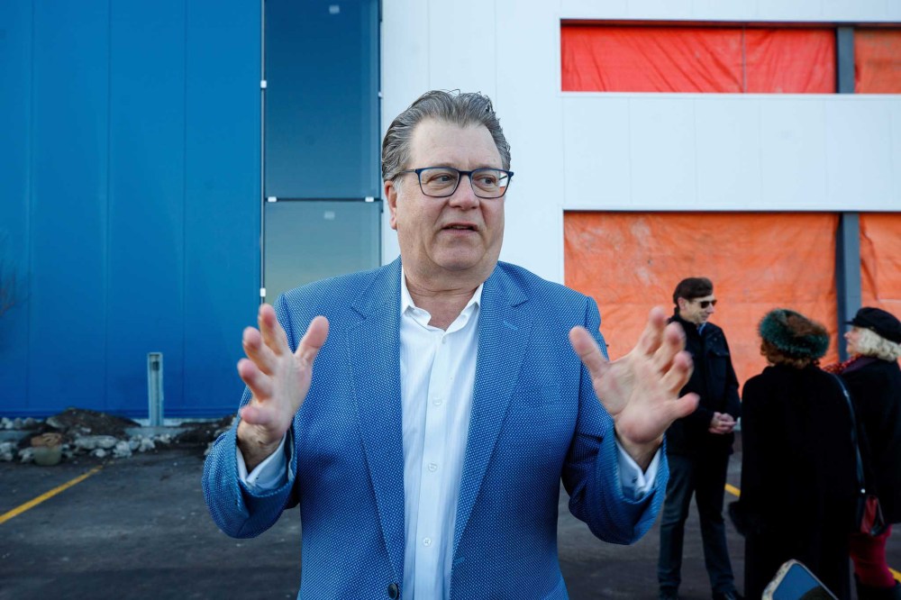 MIKE DEAL / WINNIPEG FREE PRESS
New buildings could cover about four million square feet, according to Martin McGarry, CEO of development firm MMI Asset Management.