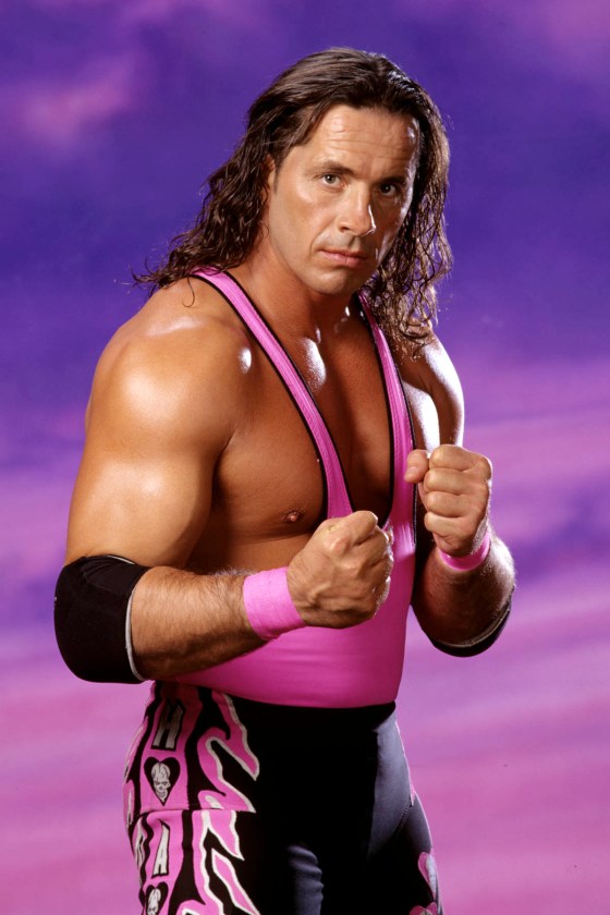 SUPPLIEDFormer wrestler Bret Hart.