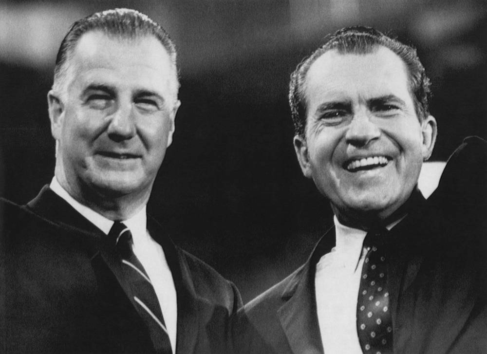 SUPPLIED IMAGE
                                Vice president Spiro Agnew’s ignominious exit from office was overshadowed by the Watergate scandal that ended Richard Nixon’s presidency.