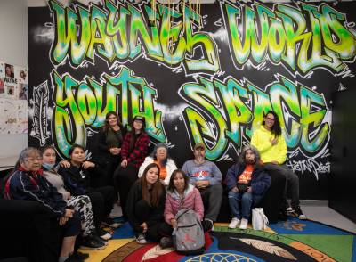 JESSICA LEE / WINNIPEG FREE PRESS
                                On Sept. 23, Wayne’s World Youth Lounge at Turtle Island Neighbourhood Centre officially launched with a grand opening at 510 King St.