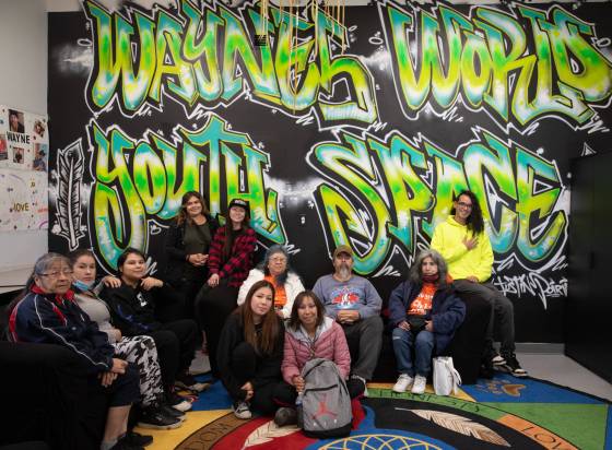 On Sept. 23, Wayne's World Youth Lounge at Turtle Island Neighbourhood Centre officially launched with a grand opening at 510 King St. (Jessica Lee / Winnipeg Free Press files)