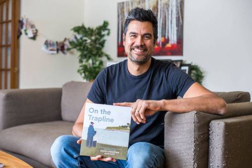 MIKAELA MACKENZIE / WINNIPEG FREE PRESS FILES
                                David A. Robertson&rsquo;s On the Trapline won the Governor General&rsquo;s Award in 2021 and has now won the TD Canadian Children&rsquo;s Literature Award.