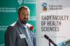 MIKE DEAL / WINNIPEG FREE PRESS
                                Dr. Frederick Zeiler, a Neurotrauma Neurosurgeon, during an announcement that the Health Sciences Centre Foundation, along with Manitoba Public Insurance and the University of Manitoba, will be committing $3.5 million in combined support towards research into severe traumatic brain injuries.