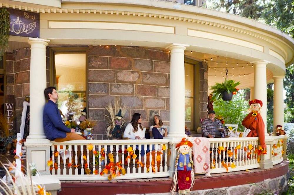 Hallmark Media
Residents of Morden will quickly recognize Bella’s Castle as the cornerstone of the Pumpkin Everything, a new Hallmark movie premiering today.