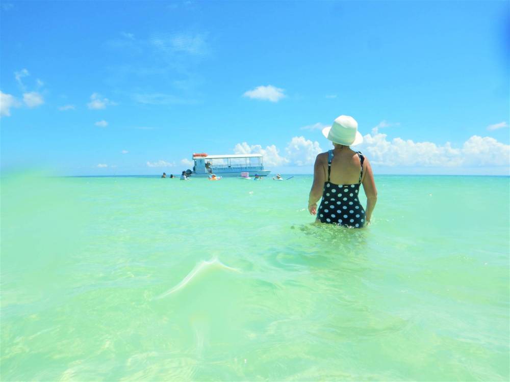 Islander Girl Tours took the MacNaull’s to Islamorada Sandbar.
