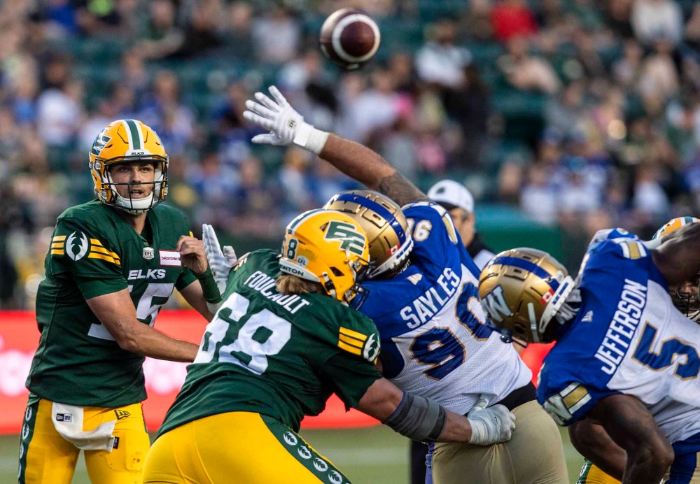 JASON FRANSON / CANADIAN PRESS FILES
The Bombers have won the last six games over the Elks, marking the longest streak of victories over an 84-year span.