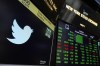 The symbol for Twitter appears above a trading post on the floor of the New York Stock Exchange, Tuesday, Oct. 4, 2022. THE CANADIAN PRESS/AP-Seth Wenig