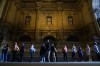 Voters wait in line to make corrections to their ballots for the midterm elections at City Hall in Philadelphia, Monday, Nov. 7, 2022. THE CANADIAN PRESS/AP, Matt Rourke