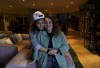 Saskia Niño de Rivera, right, a Mexican civil rights activist, and her girlfriend Mariel Duayhe, a sports agent for Mexican soccer players, pose for a photo at their apartment in Mexico City, Tuesday, Nov. 8, 2022. Saskia Niño de Rivera contemplated privately proposing in Qatar at the World Cup during a game, but as the lesbian couple learned more about laws against same-sex relations in the conservative Gulf country, she decided against the idea. (AP Photo/Fernando Llano)