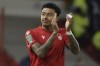 Nottingham Forest's Jesse Lingard applauds after the EFL Cup third round soccer match between Nottingham Forest and Tottenham Hotspur at the City Ground stadium in Nottingham, England, Wednesday, Nov. 9, 2022. (AP Photo/Rui Vieira)
