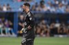 Toronto FC goalkeeper Alex Bono (25) reacts after winning an MLS soccer match against Charlotte FC on Aug. 27, 2022, in Charlotte, N.C. Expansion St. Louis City FC gets to grow its roster Friday via the MLS expansion draft. Toronto FC's unprotected list essentially covers players already with one foot out the door in goalkeepers Alex Bono and Quentin Westberg, who like Canadian international defender Doneil Henry are out of contract. THE CANADIAN PRESS/AP-Matt Kelley