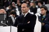 Juventus coach Massimiliano Allegri waits for the start of the Serie A soccer match between Juventus and Lazio, at the Allianz stadium in Turin, Italy, Sunday Nov. 13, 2022. (Marco Alpozzi/LaPresse via AP)