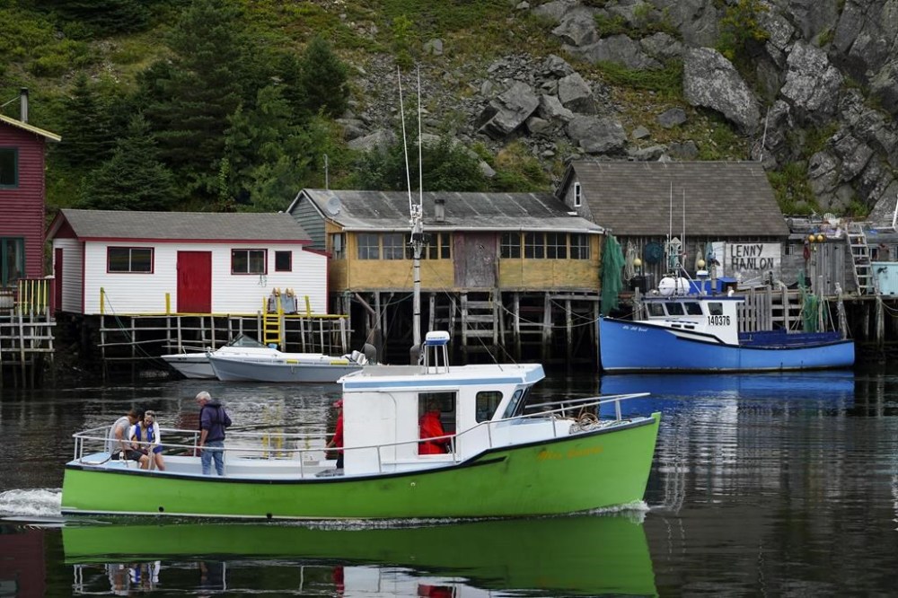 A boat leaves Quidi Vidi, St. John's, Monday, Aug. 23, 2021.THE CANADIAN PRESS/Sean Kilpatrick