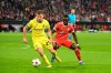 Inter's Nicolo Barella, left, and Munich's Sadio Mane fight for the ball during the Champions League Group Stage Group C soccer match between Bayern Munich and Inter Milan at Allianz Arena in Munich, Germany, Tuesday, Nov. 1, 2022. (Sven Hoppe/dpa via AP)