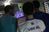 Students watch Brazil coach Tite announce his list of players for the 2022 Soccer World Cup in Qatar, at the Paulo Freire municipal school where player Vinicius Jr. studied, in Sao Goncalo, Rio de Janeiro state, Brazil, Monday, Nov. 7, 2022. Four years ago teenager Vinicius Jr. took his first medal from a professional soccer tournament home, a place where drug gangs and vigilantes fight for control and children dribble past garbage on the streets. Today, Vinicius is a key figure on Brazil’s World Cup team. (AP Photo/Bruna Prado)