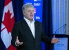 Former Ukrainian president Petro Poroshenko fields questions at the Halifax International Security Forum in Halifax on Friday, Nov.18, 2022. THE CANADIAN PRESS/Andrew Vaughan